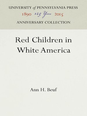 cover image of Red Children in White America